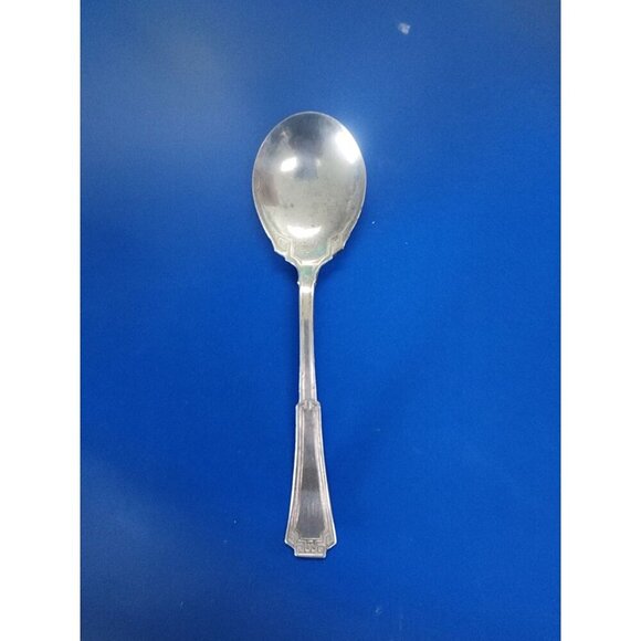 Vintage 1881 Rogers A1 Grecian 1915 Silver Plate Spoon 6" - Picture 1 of 3